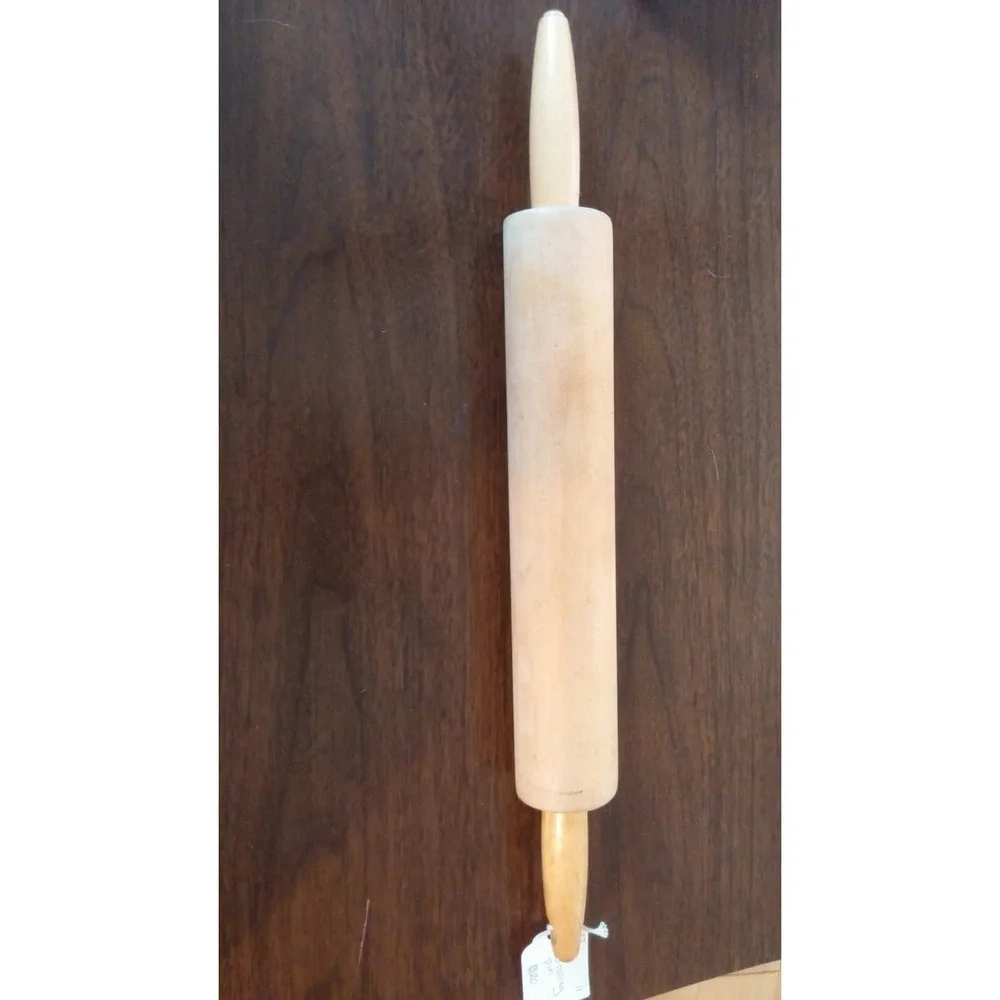 Wood rolling pin